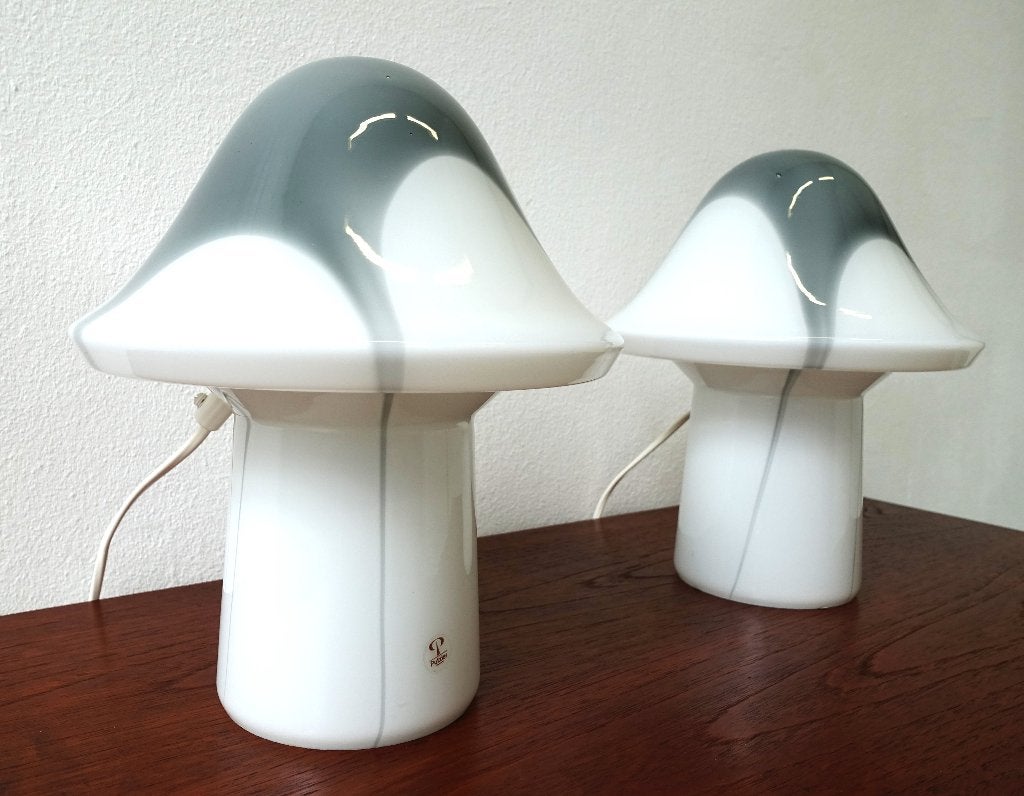 Vintage tafellamp Peill & Putzler mushroom 1 van 2, Huis en Inrichting, Gebruikt, Vintage, 26 cm, Ophalen of Verzenden
