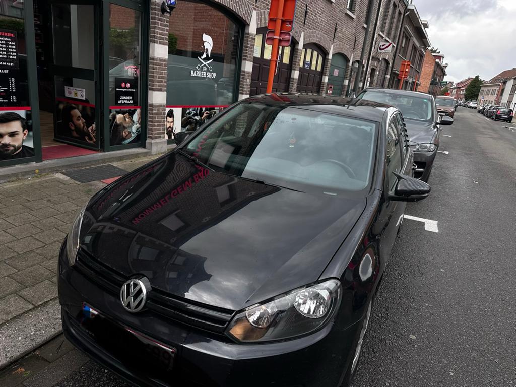 Golf 6, Auto's, Volkswagen, Euro 5, Stof, Zwart, Zwart