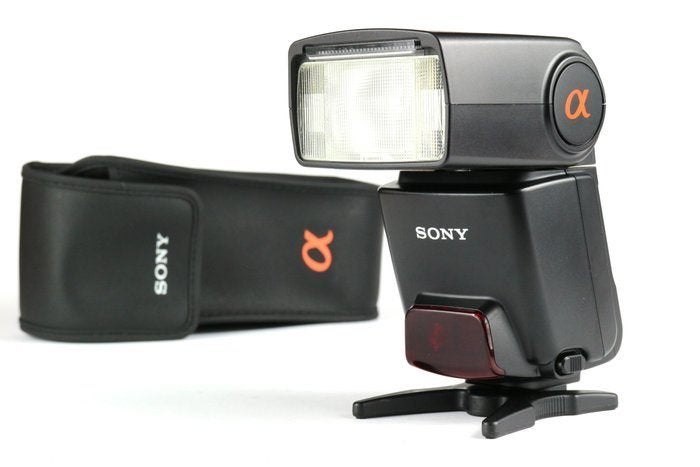 Sony HVL-F42AM Externe Flitser voor Sony A-mount, Audio, Tv en Foto, Foto | Flitsers, Ophalen, Gebruikt, Externe flitser, Sony