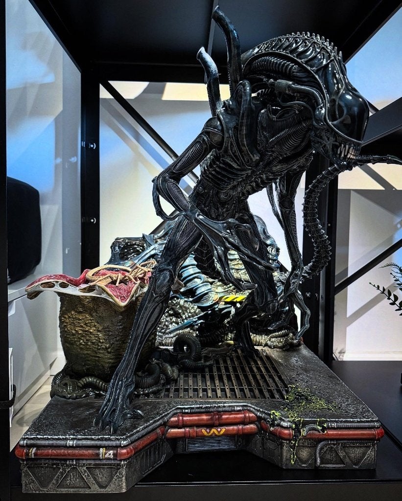 Alien Warrior - Prime 1 Studio, Collections, Statues & Figurines, Enlèvement, Comme neuf, Autres types