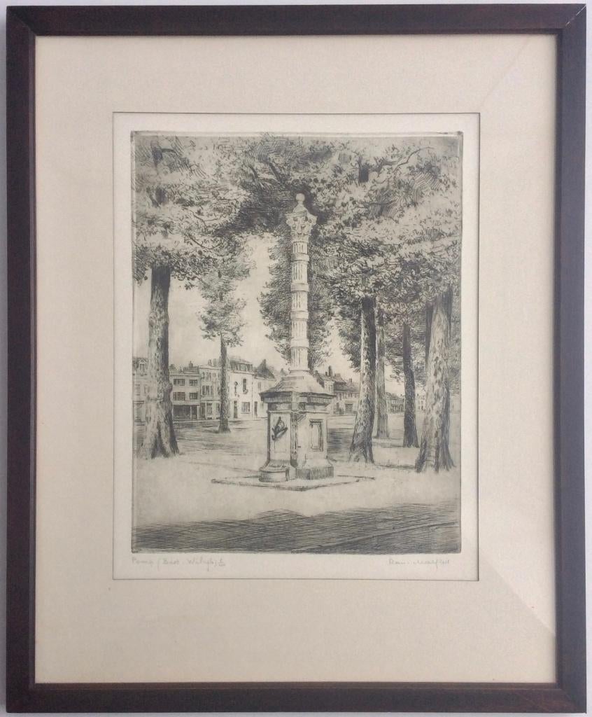 Romain Malfliet ets pomp Bist Wilrijk 6/100, Antiek en Kunst, Ophalen of Verzenden