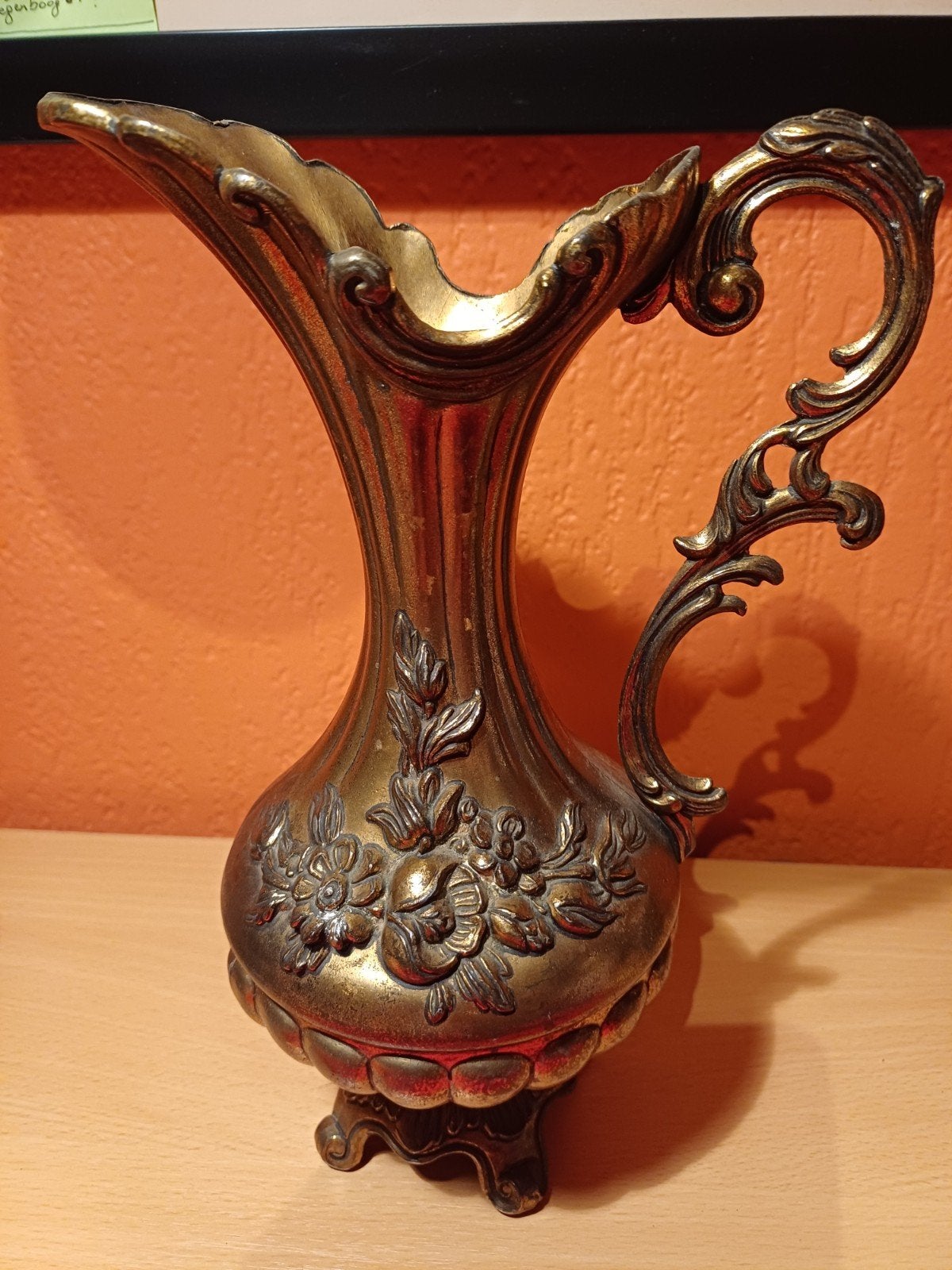 VINTAGE ITALIAANSE SIERKAN IN TIN 95% PELTRATO, Antiek en Kunst, Verzenden