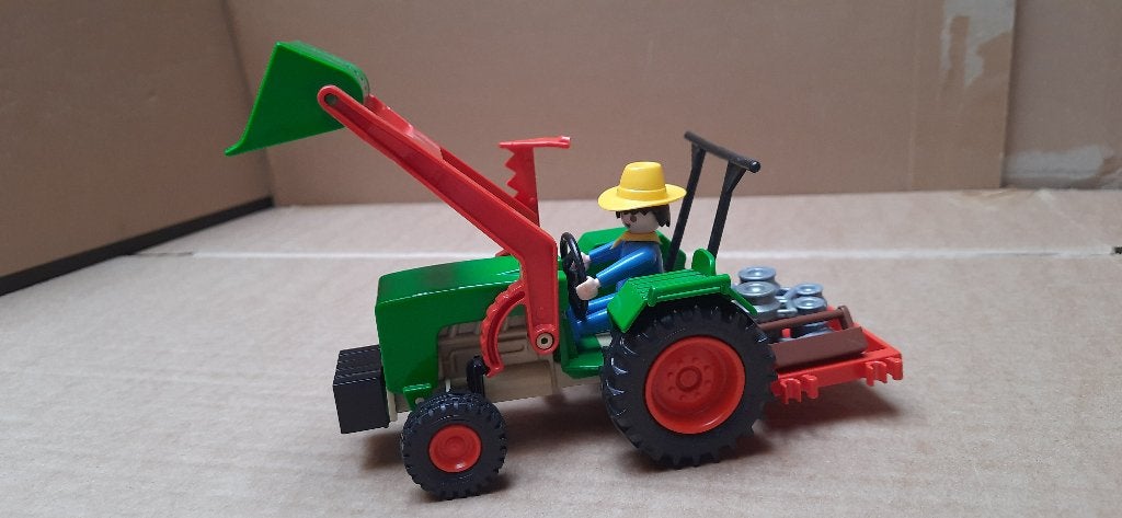Vintage Playmobil 3500 - Tractor, Gebruikt, Complete set, Voertuig, Ophalen of Verzenden