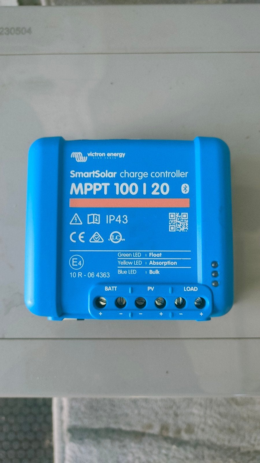 Victron MPPT 100/20 Bluetooth, Ophalen