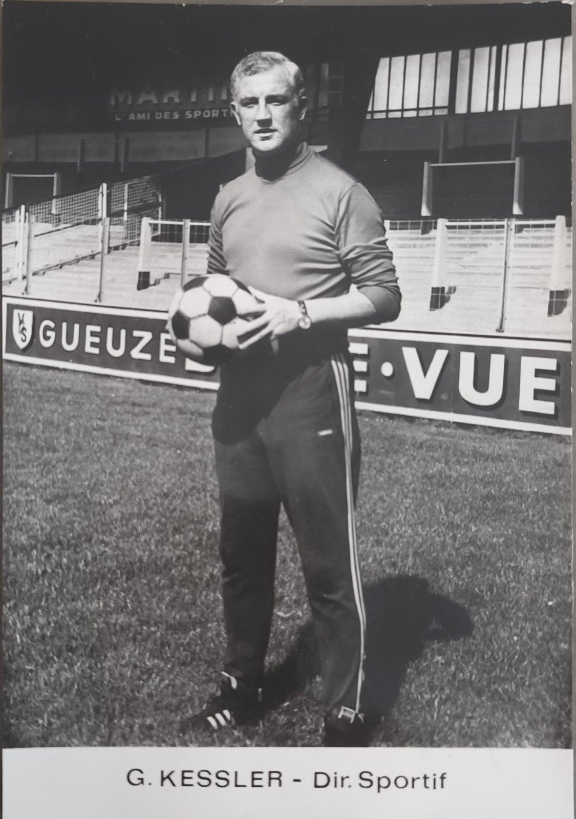 Carte RSC Anderlecht Belle Vue Kessler + 2 dédicaces