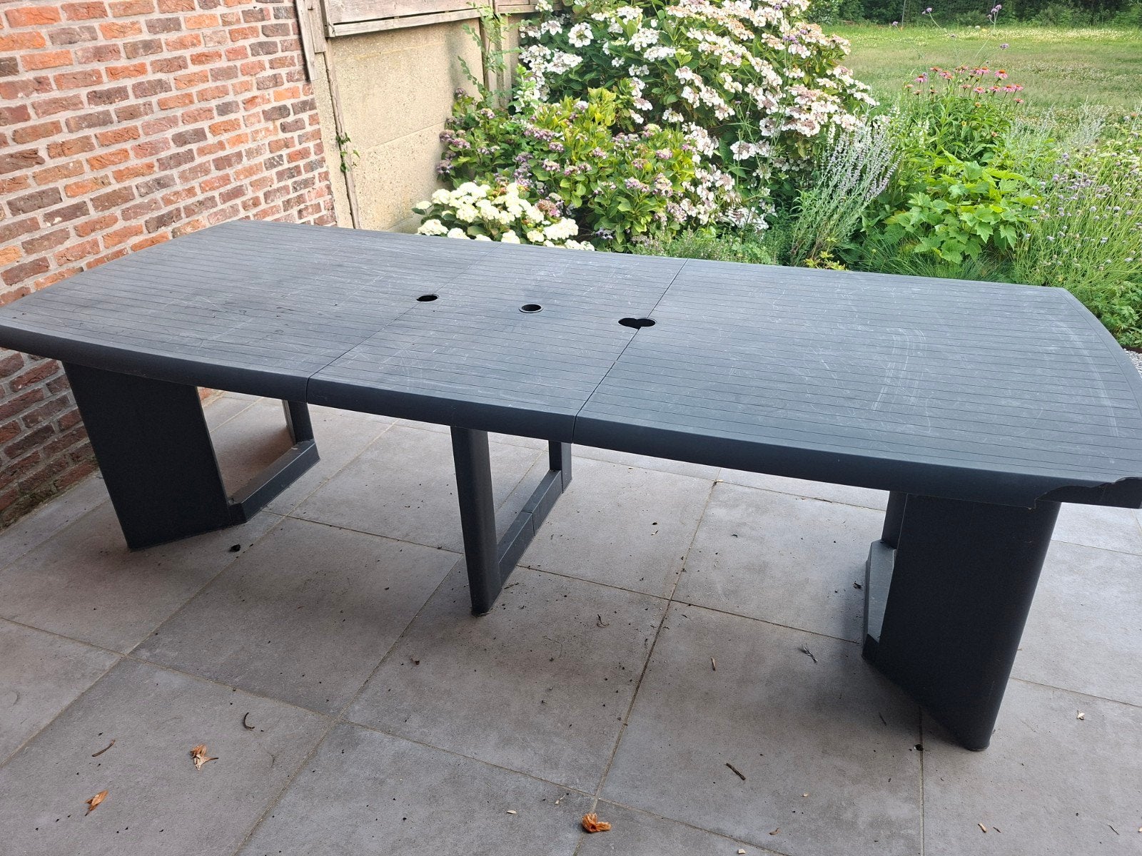Grote tuintafel - gratis, Tuin en Terras, Ophalen