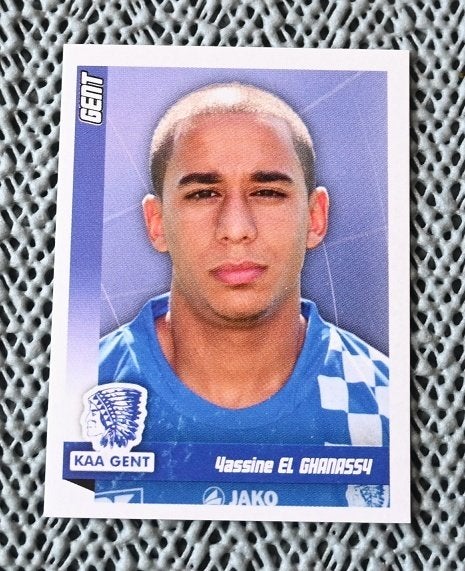 Panini Football 2011KAA Gent / Yassine El Ghanassy, Verzenden, Nieuw, Poster, Plaatje of Sticker