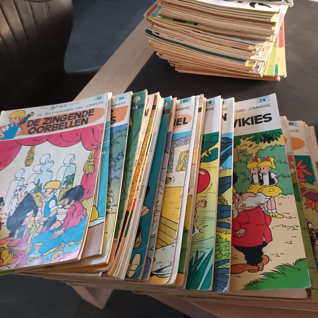Strips jommeke nummers 52 tot 91, Ophalen of Verzenden