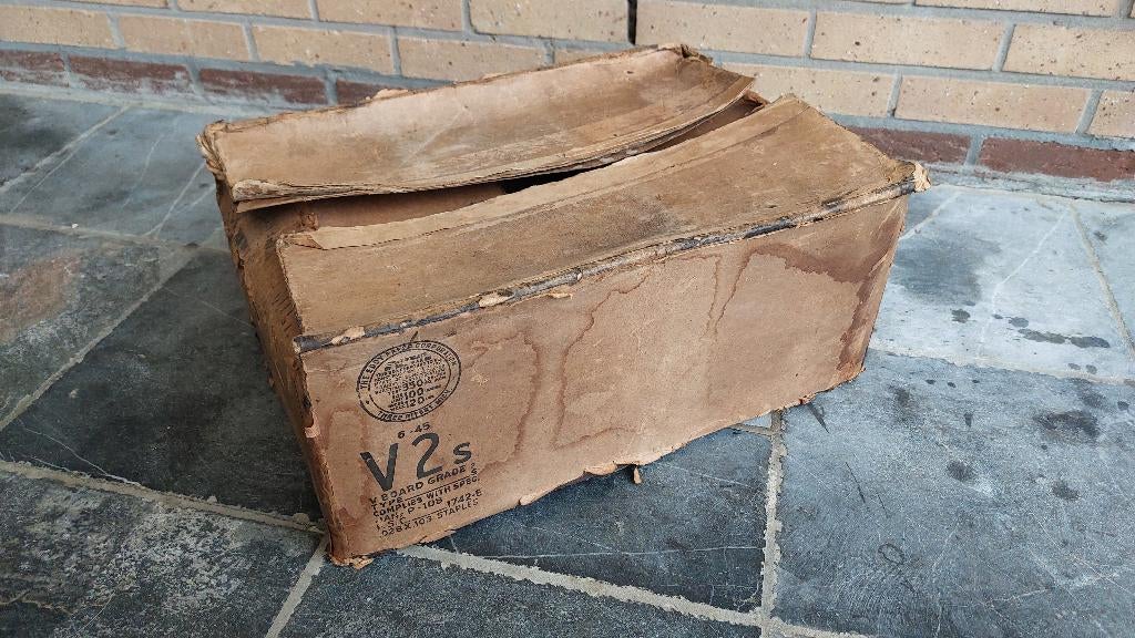 US WO2 rations cardboard box (4). Origineel., Enlèvement ou Envoi, Autres, Autres types