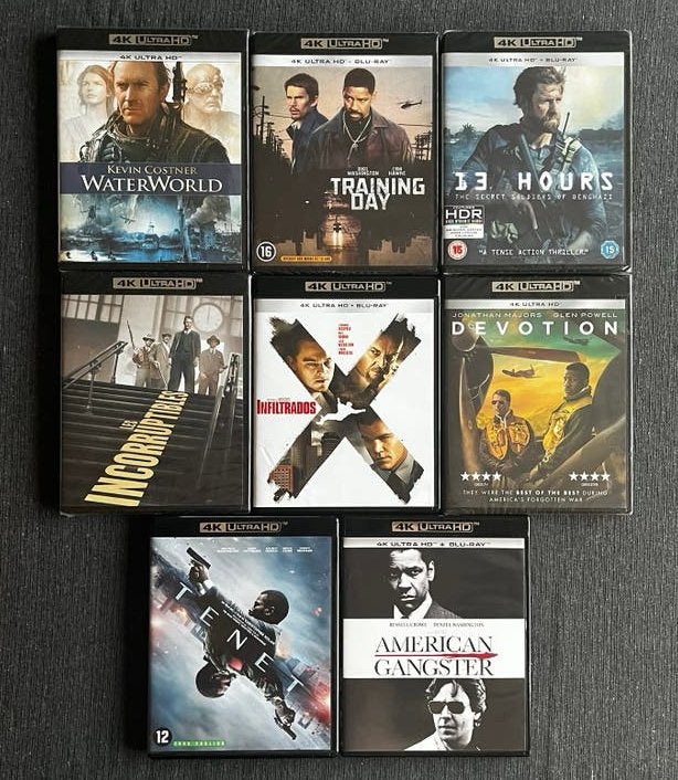 4K UHD Blu-ray lot - zgan en sealed!, Cd's en Dvd's, Blu-ray, Ophalen of Verzenden, Zo goed als nieuw, Film, 4K Ultra HD Blu-ray