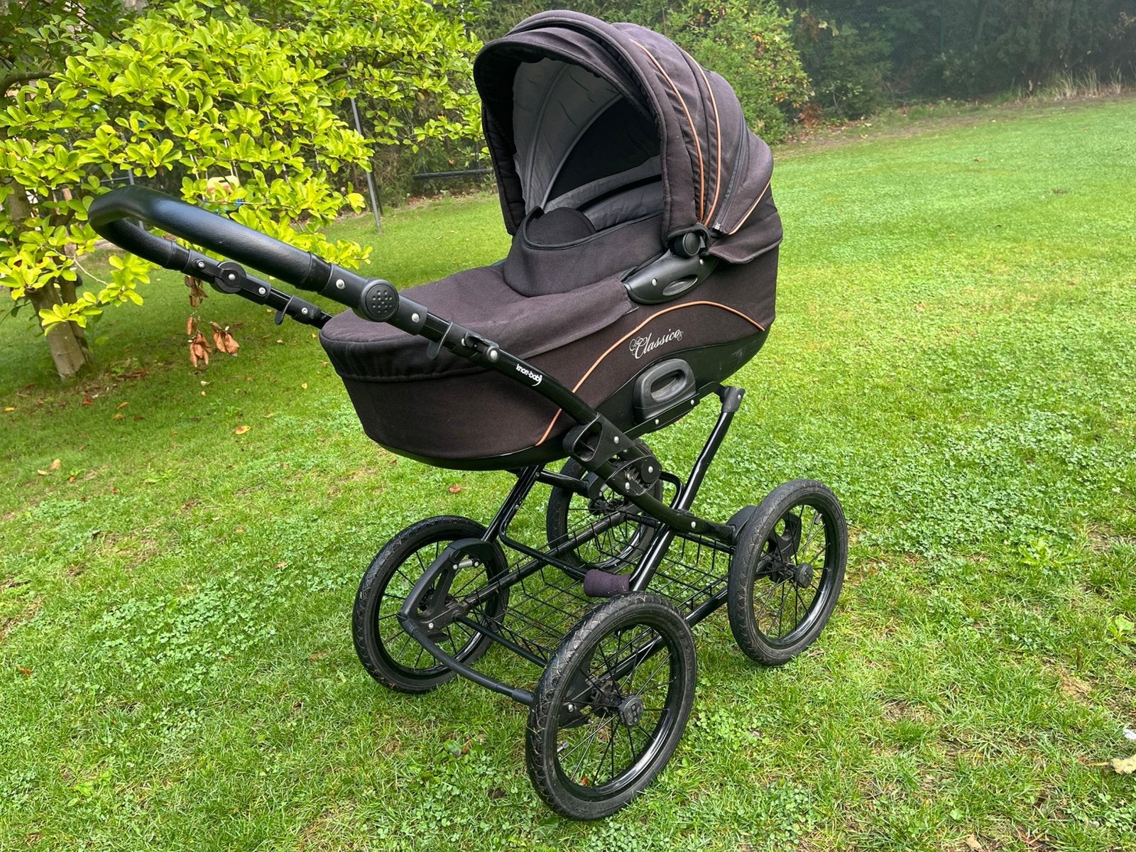Knorr-Baby Classico 3-in-1 Kinderwagen,compleet & proper, Duowagen, Gebruikt, Ophalen, Kinderwagen