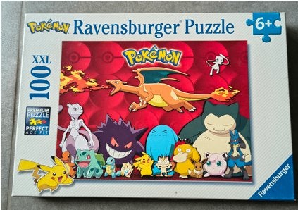 Puzzel Pokemon, Ophalen, Minder dan 500 stukjes, Zo goed als nieuw, Legpuzzel