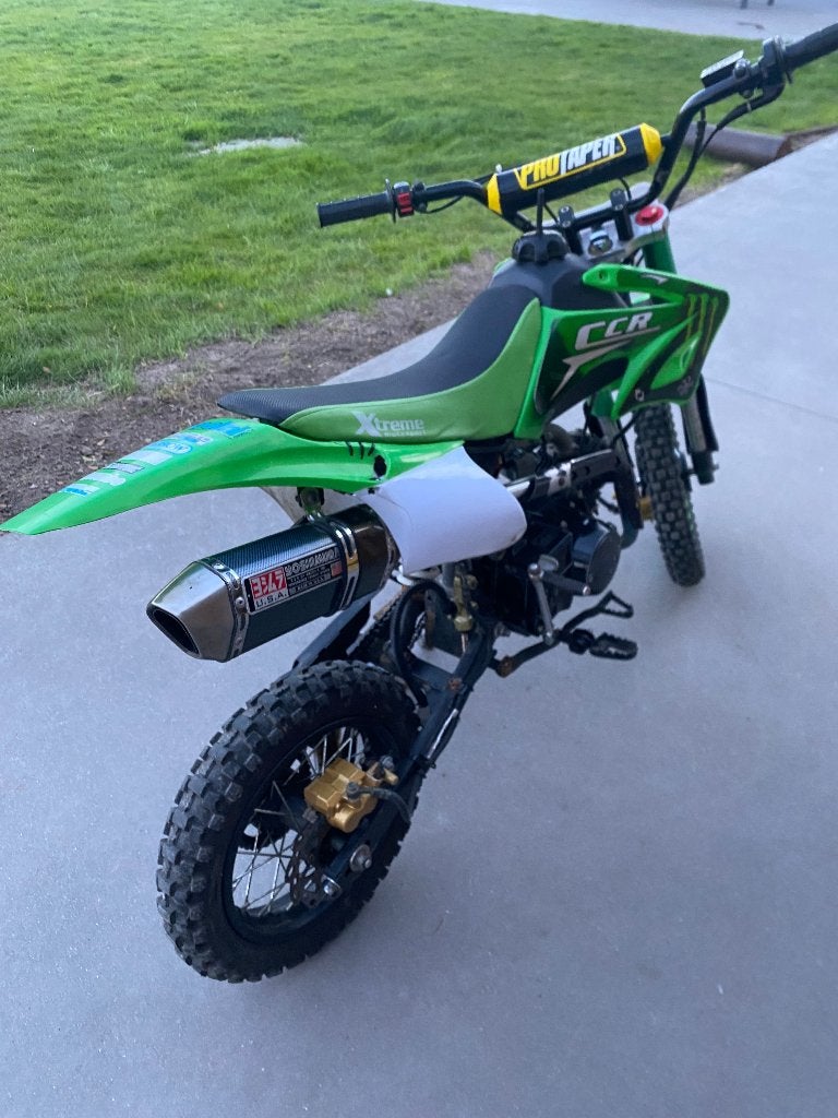 pitbike 125cc, Gebruikt, 125 cc, Pitbike, Schijfrem