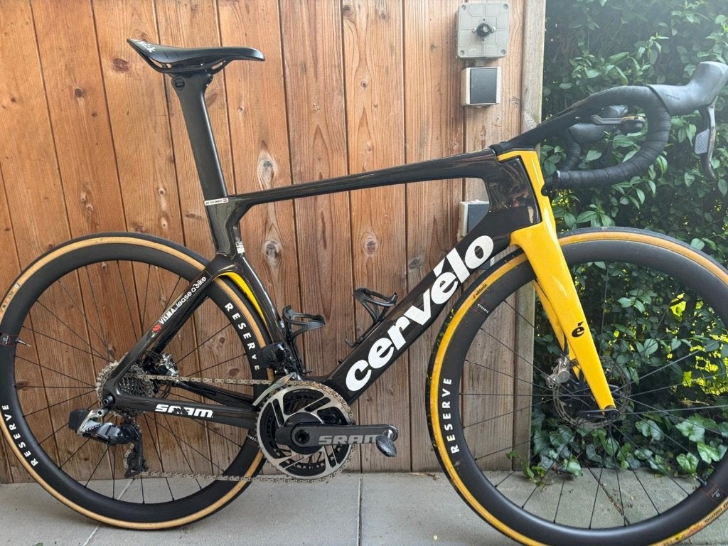 Vélo Cervelo S5 Visma Lease a bike, taille 56., Autres marques, Comme neuf, Enlèvement, 53 à 57 cm