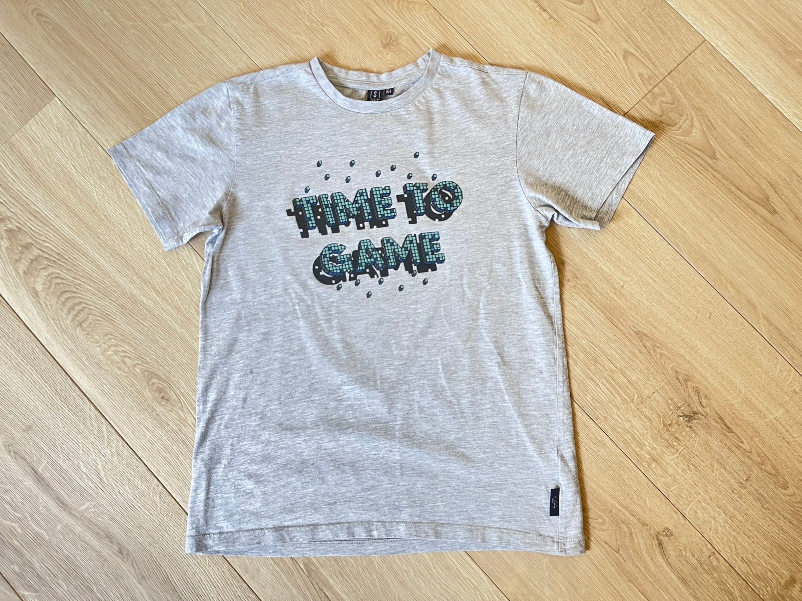 Grijze t-shirt Someone maat 14 jaar, Kinderen en Baby's, Kinderkleding | Maat 164, Ophalen of Verzenden, Gebruikt, Jongen of Meisje