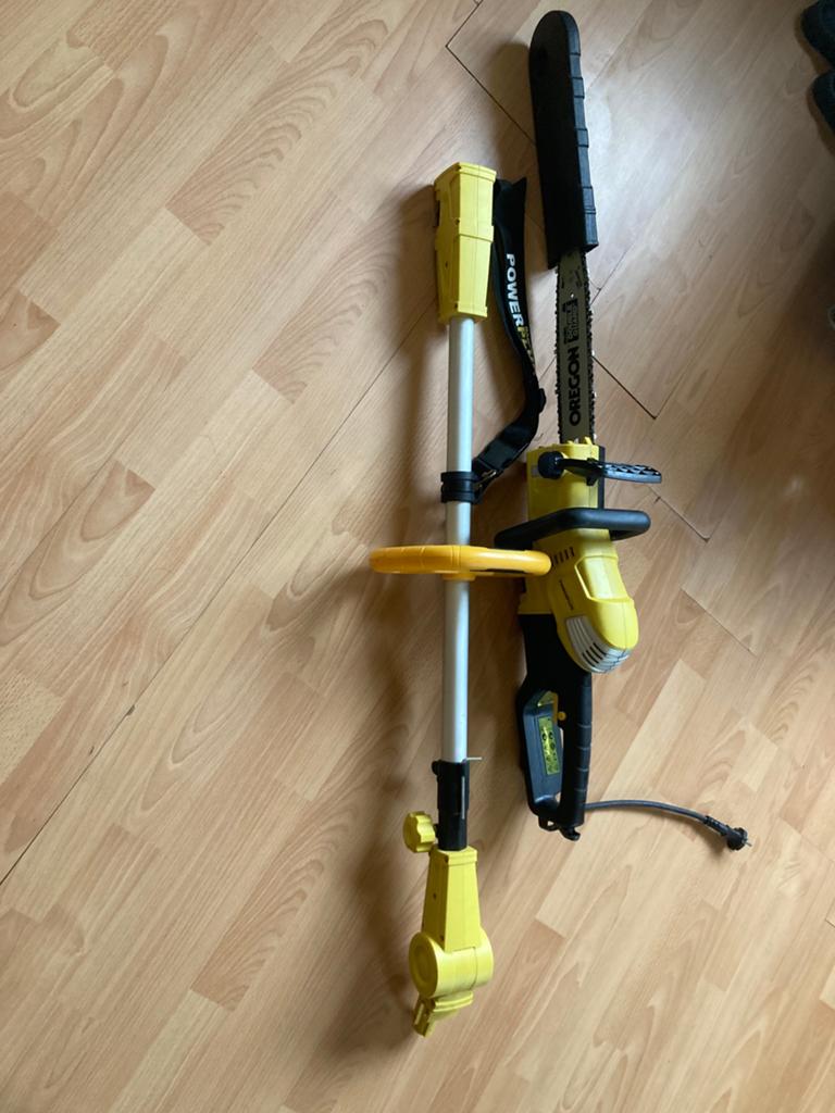 Telescopische kettingzaag 900W 300mm Power, Ophalen, Zo goed als nieuw
