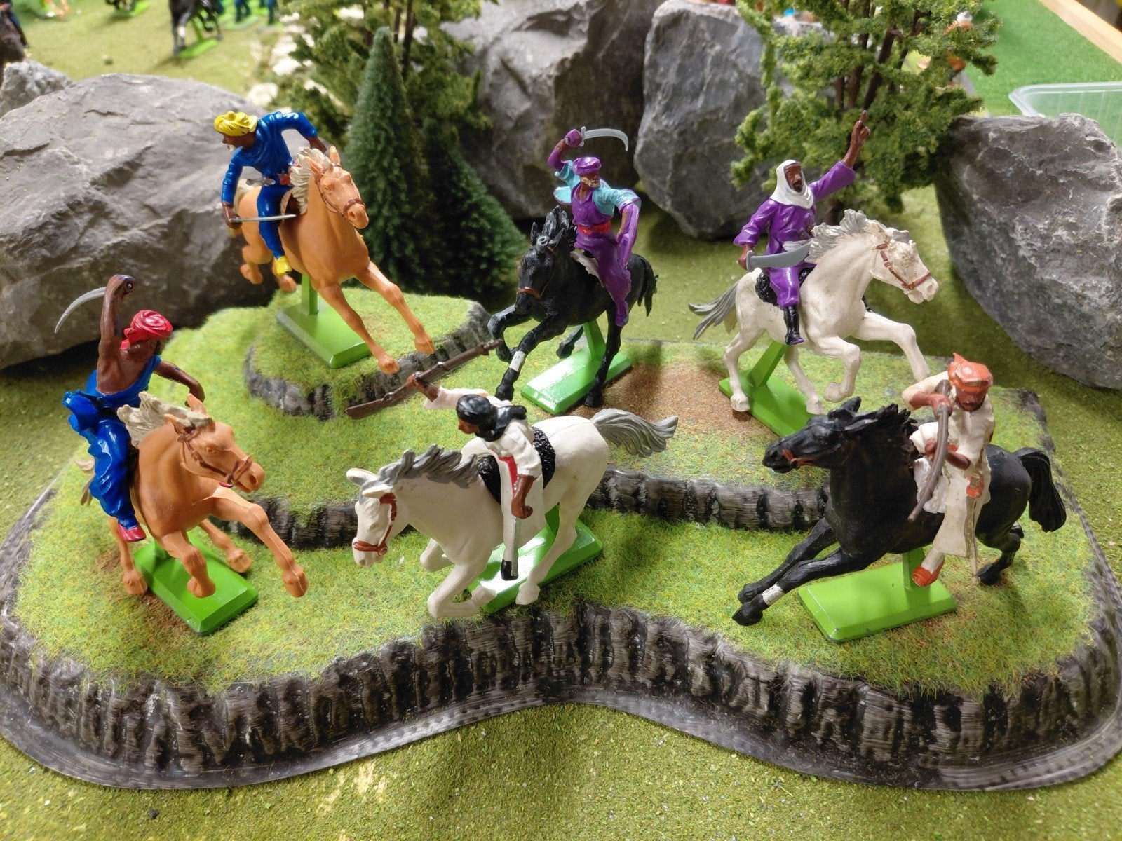 Britain Detail Arab Riders, Enlèvement ou Envoi