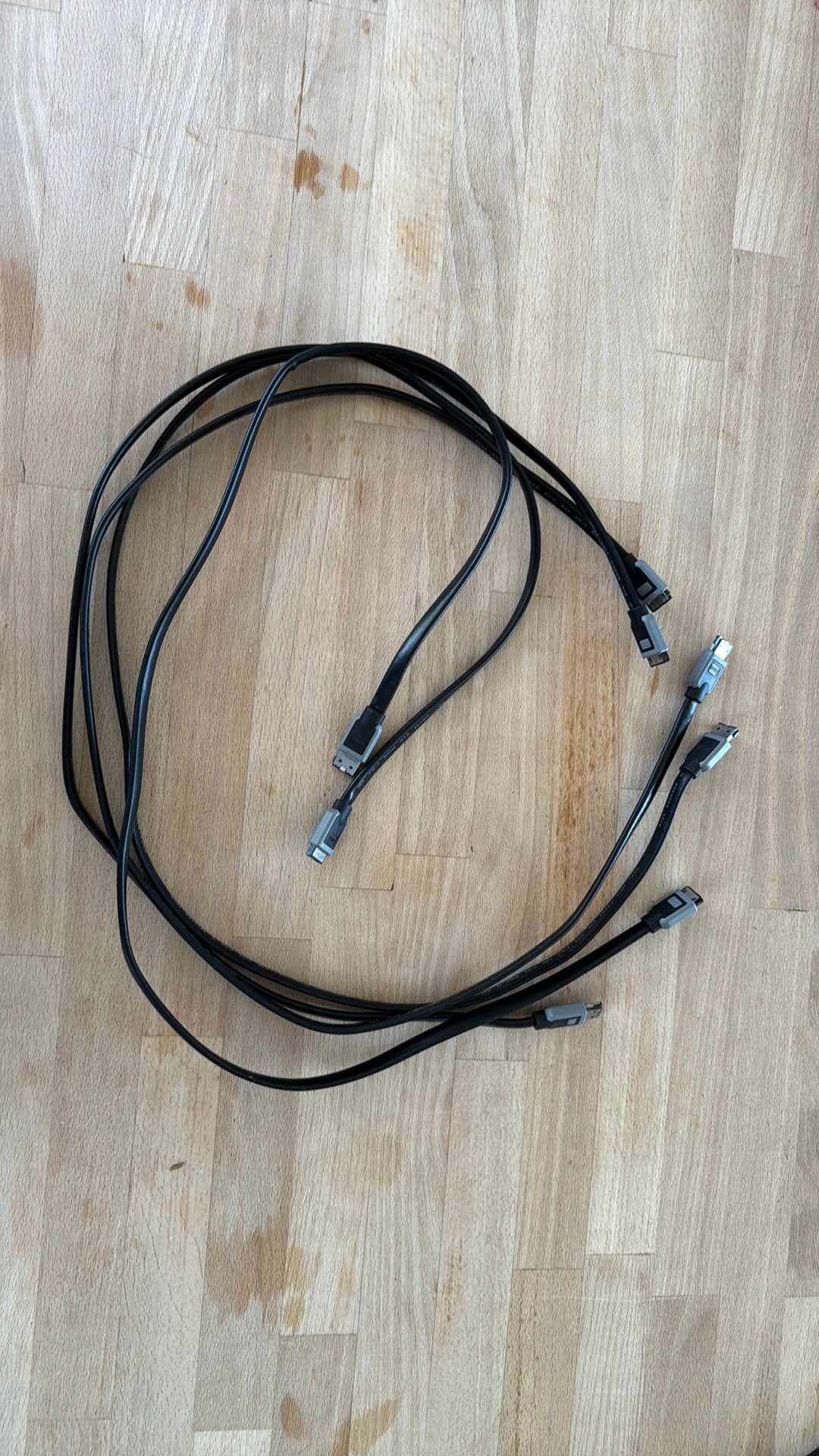 6x SATA kabels, Computers en Software, Ophalen, Gebruikt