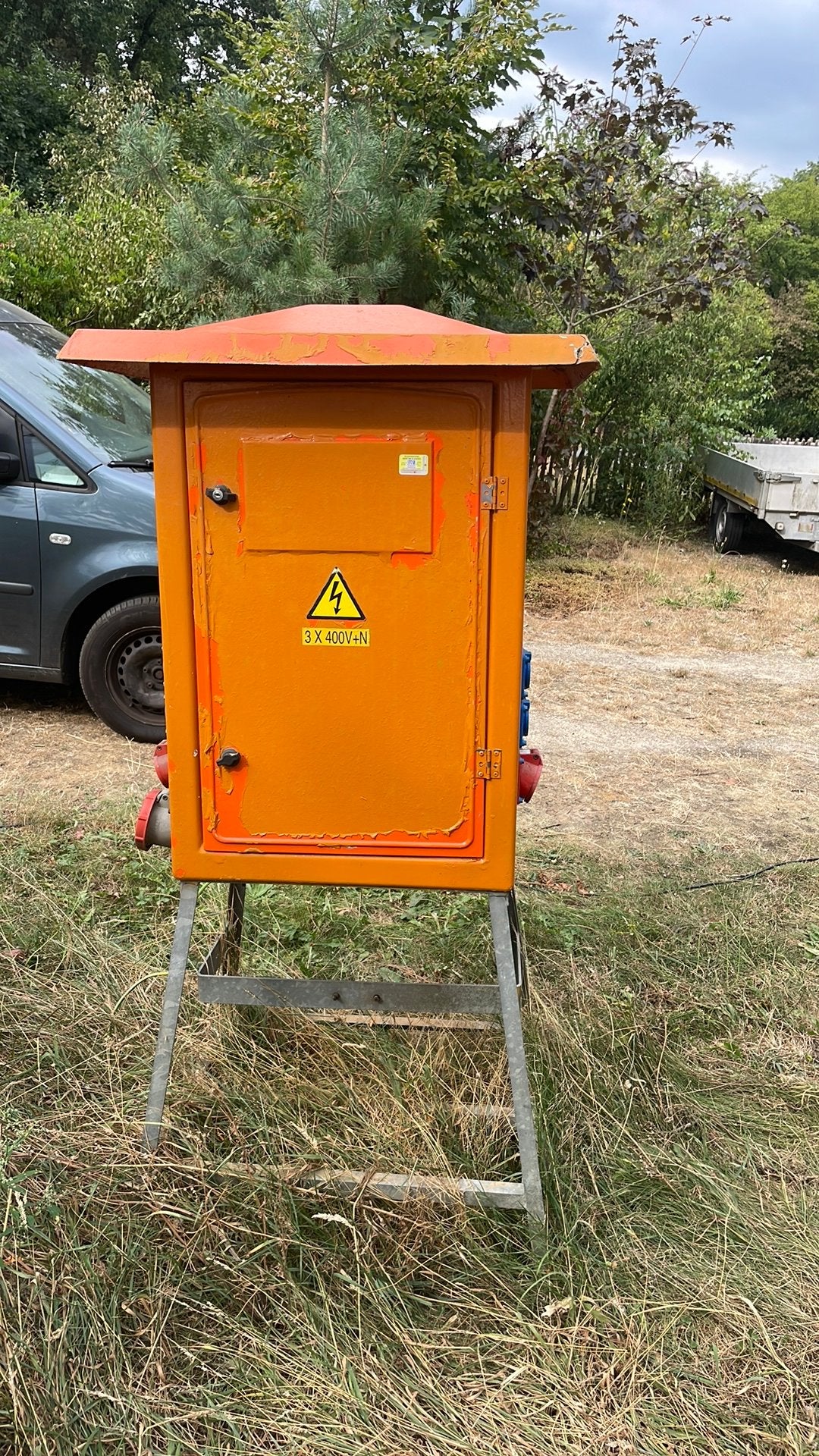 Werfkast, Doe-het-zelf en Bouw, Elektriciteit en Kabels, Ophalen, Gebruikt