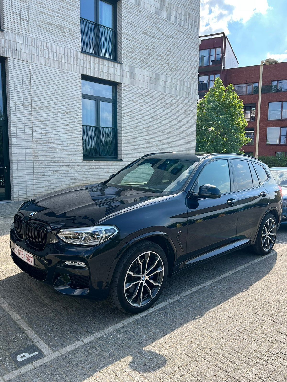BMW X3 Xdrive20d M sport shadow pack 2018 G01 127.000km, Auto's, BMW, Particulier, X3, 360° camera, 4x4, ABS, Achteruitrijcamera