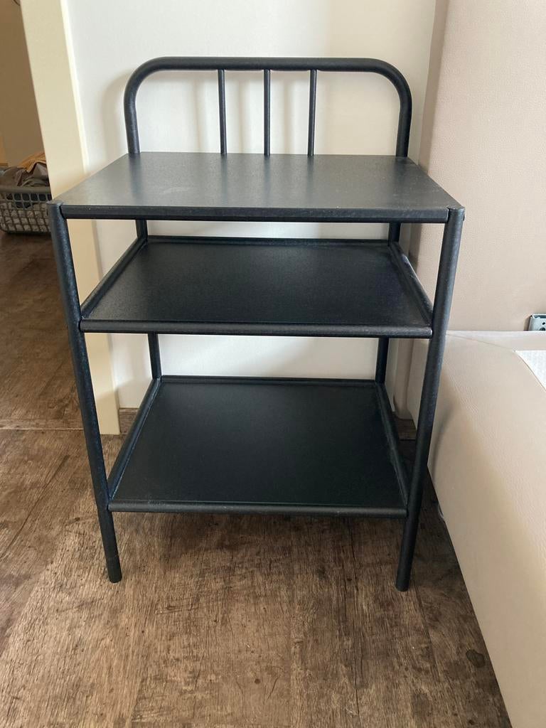 IKEA Fyresdal nachtkastje, 45 à 65 cm, Comme neuf, Enlèvement, Métal ou Aluminium