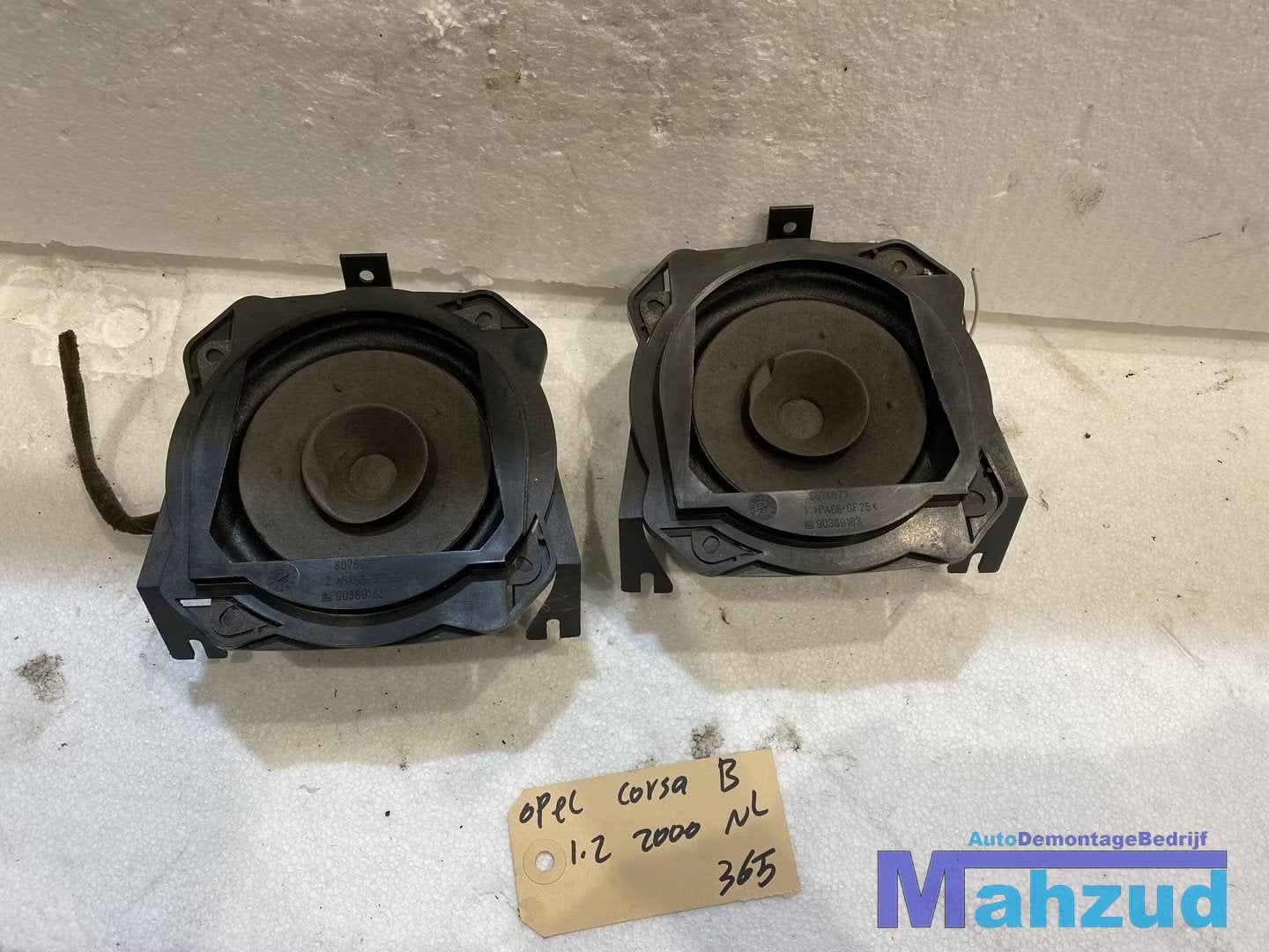 OPEL CORSA B Links rechts box speaker luidspreker 1994-1999, Gebruikt, Opel Automobile GmbH, Kontakt@opel-infoservice.de, Opel