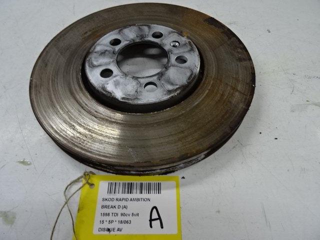 FREIN DISQUE AVANT Skoda Rapid Spaceback (01-2012/12-2019), Autos : Pièces & Accessoires, Freins & Transmission, Skoda, Utilisé