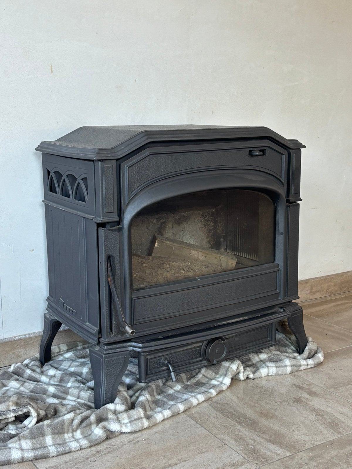Dovre 750GH houtkachel, Ophalen, Gebruikt, Houtkachel, Vrijstaand
