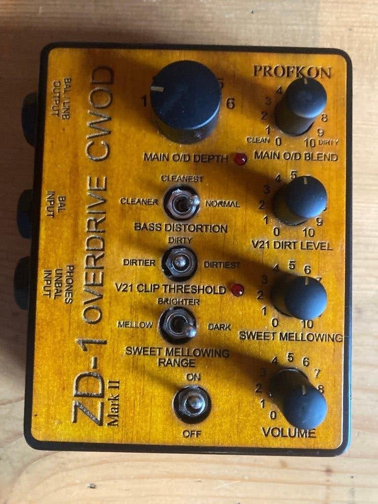 PROFKON ZD-1 overdrive COWD – Mark II (Hammond clone preamp), Musique & Instruments, Orgues, Enlèvement ou Envoi, Comme neuf, Orgue