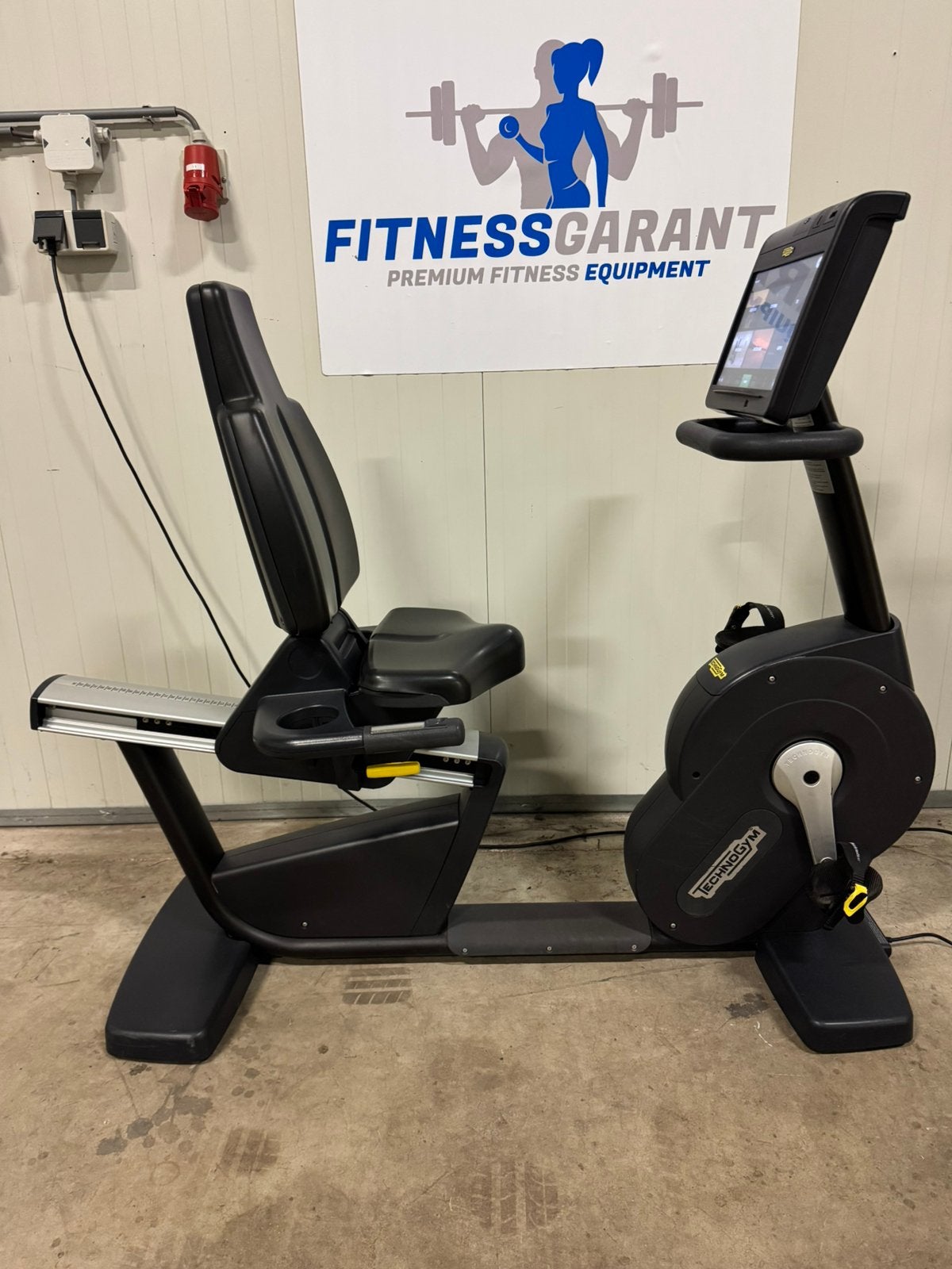Technogym Excite+ 1000 Unity 3 LIVE Recline Bike Hometrainer, Ophalen of Verzenden