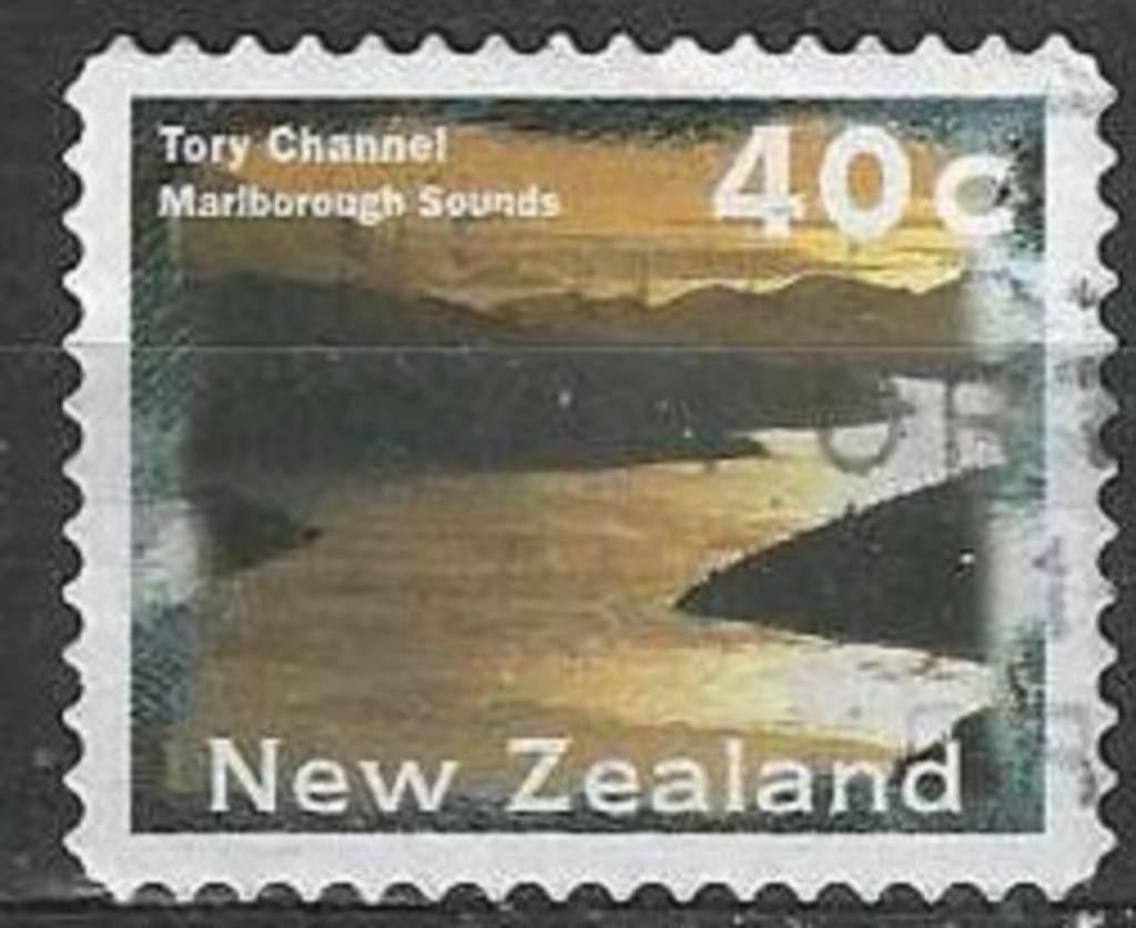 Nieuw Zeeland 1996 - Yvert 1461 - Tory Channel  (ST), Verzenden, Gestempeld