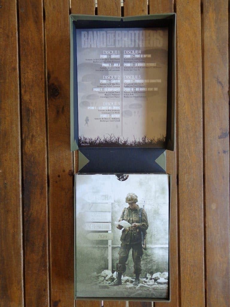 )))  Coffret Band of Brothers  //  Mini Série  (((, Cd's en Dvd's, Vanaf 16 jaar, Ophalen of Verzenden, Zo goed als nieuw, Actie en Avontuur