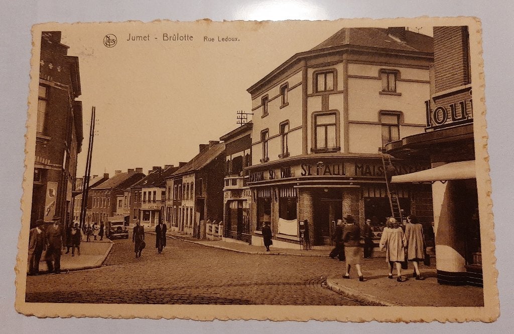 carte postale 6040 Jumet, Rue Ledoux, Collections, Cartes postales | Belgique, Enlèvement ou Envoi, Non affranchie, Hainaut