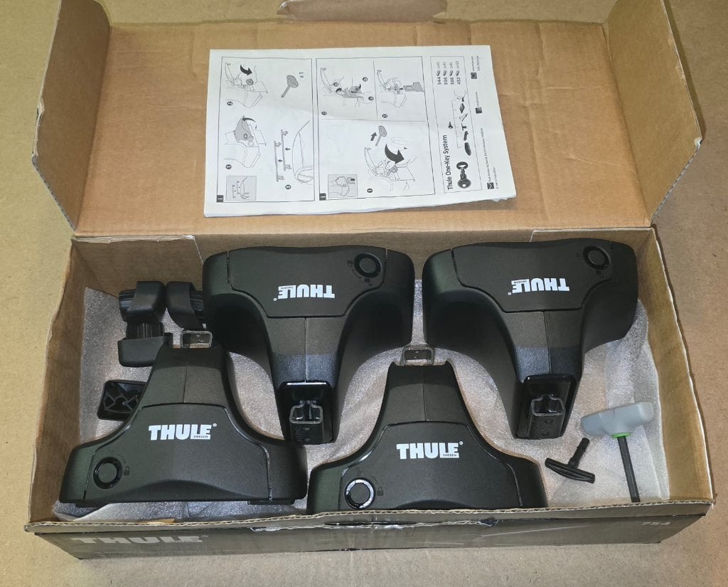 4 pieds de fixation THULE Rapid System 754 neuf, Enlèvement ou Envoi, Neuf