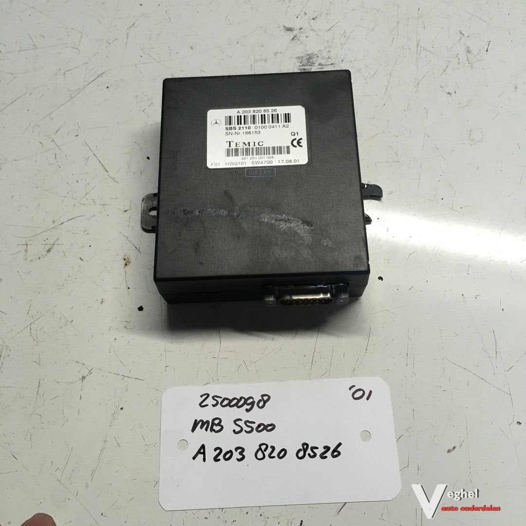 Mercedes S500 5.0 automaat 2001 25000098 Deur Module A 203 8, Gebruikt, -, -, Ophalen of Verzenden