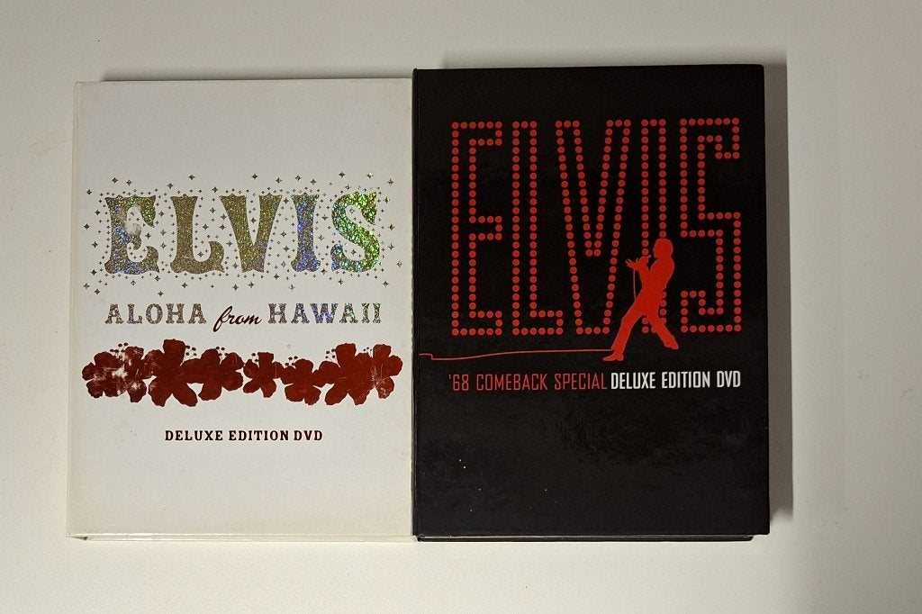 Elvis 68 Comeback Special+Aloha from Hawaii, Ophalen of Verzenden, Zo goed als nieuw, Concert
