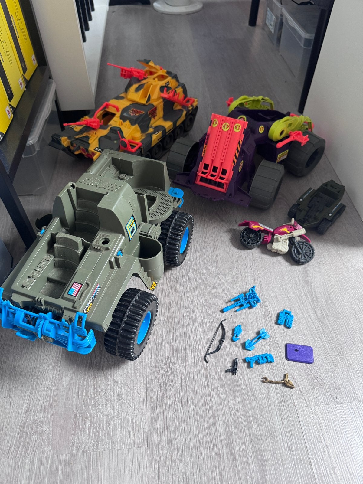 Gi Joe vintage lot, Ophalen of Verzenden, Zo goed als nieuw