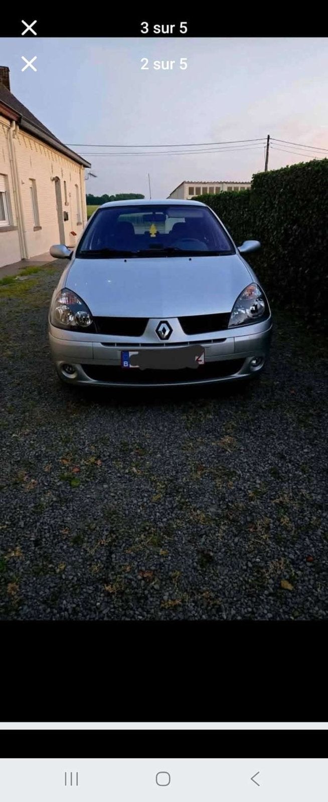 Clio 2 1.5Dci, Autos, Achat, Boîte manuelle, Noir, 5 portes