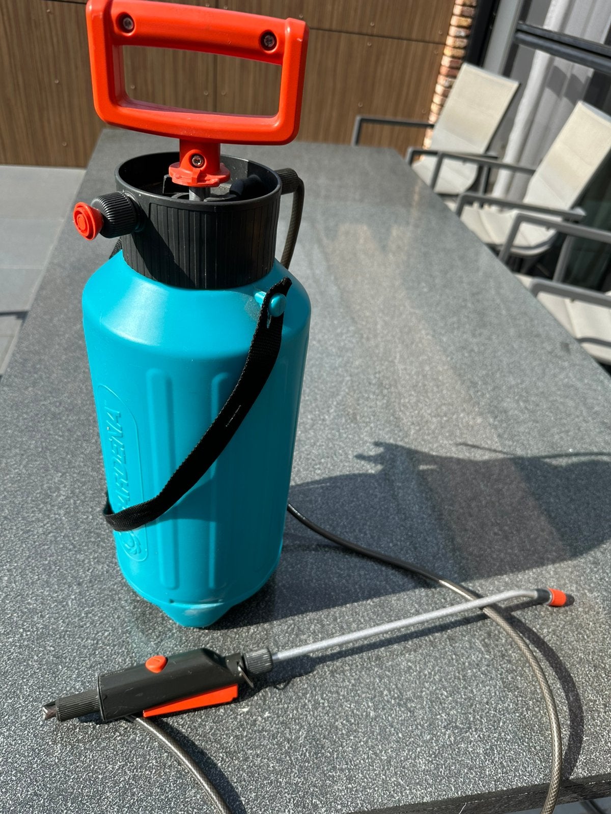 Pulvérisateur à pression Gardena 5 litres, Enlèvement ou Envoi, Comme neuf, Répression des mauvaises herbes