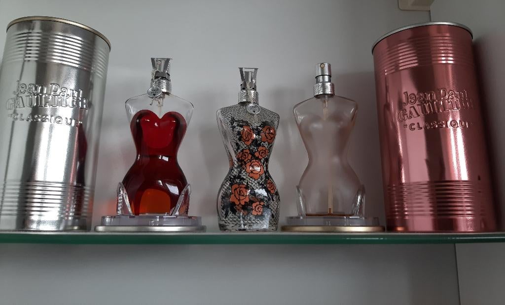 PARFUM Jean Paul GAULTIER, Verzamelen, Ophalen of Verzenden, Zo goed als nieuw, Parfumfles, Gevuld