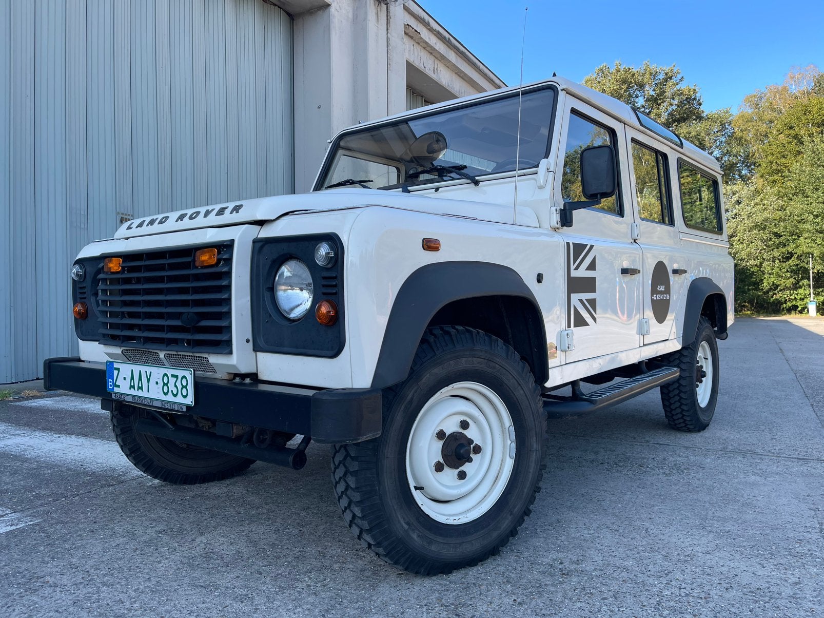 Defender 2.4 TDi AIRCO/lichte vracht/3500kg trekgewicht!!!!!, 90 kW, Zwart, 2402 cc, Elektrische ramen