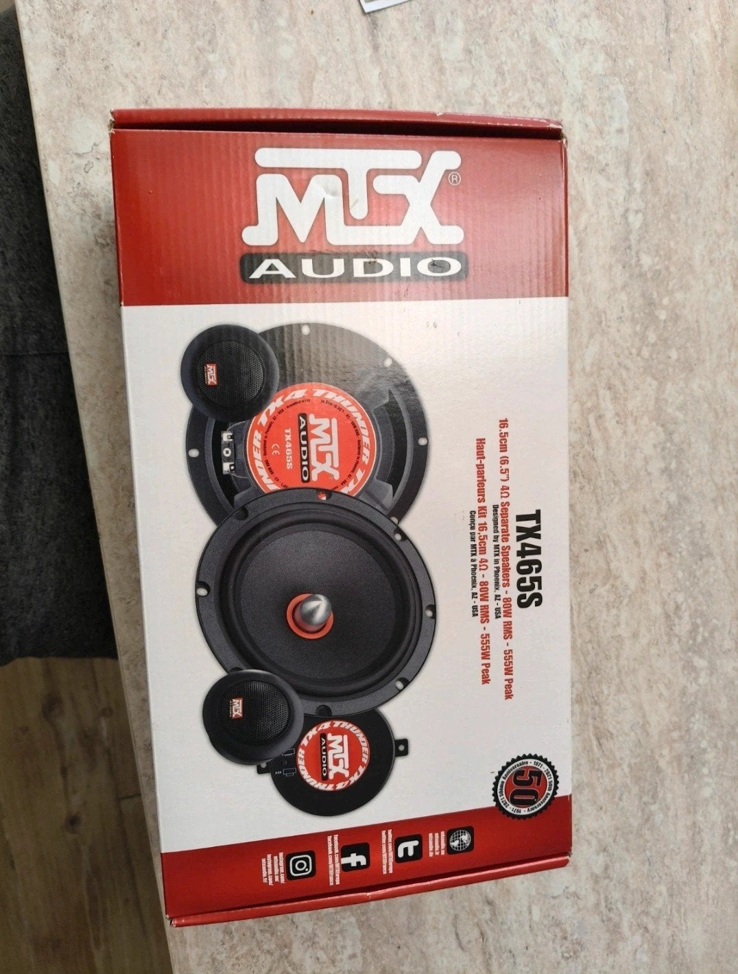 mtx audio tx 465s, Autos : Divers, Haut-parleurs voiture, Enlèvement ou Envoi
