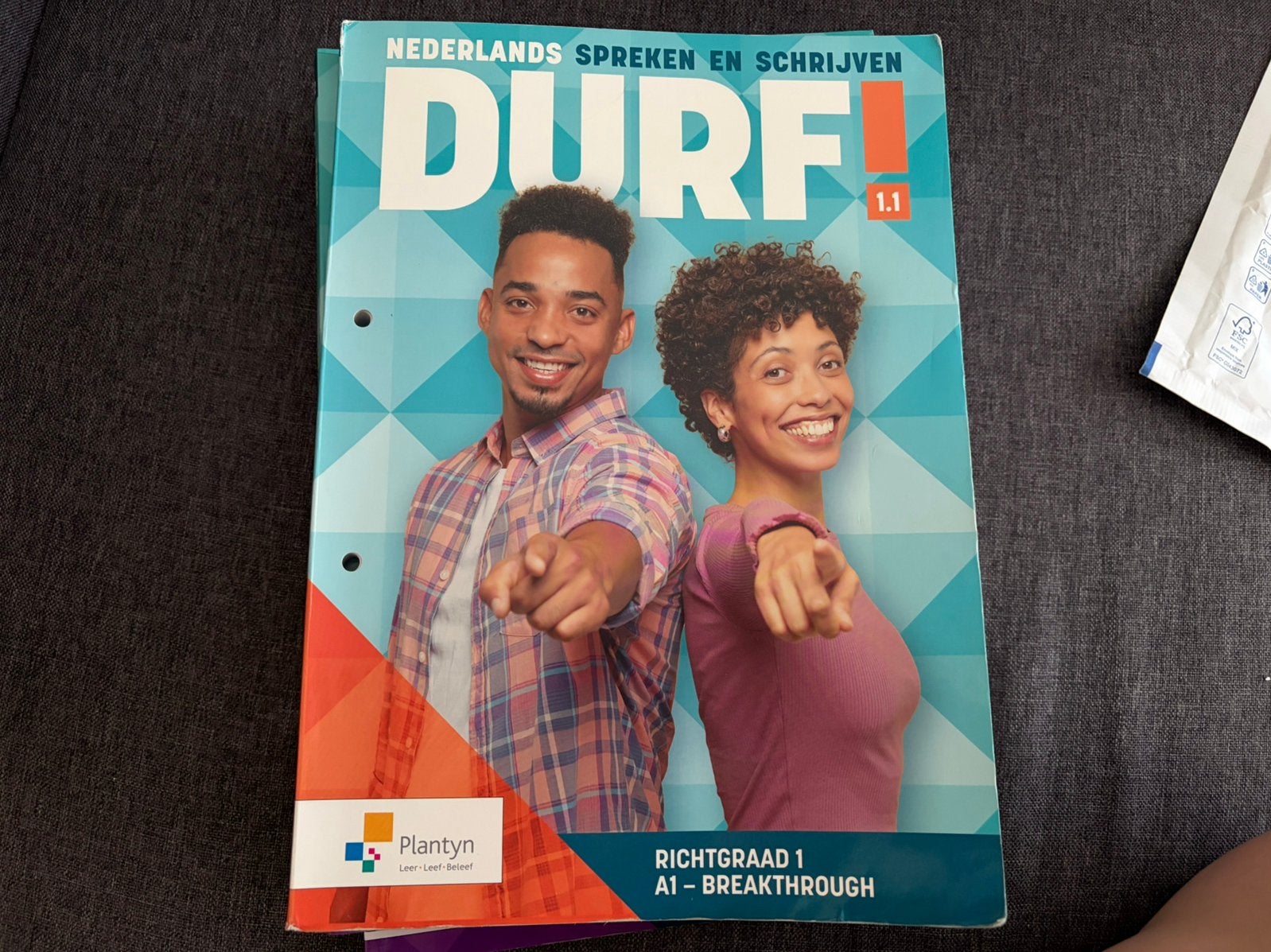 Durf! 1.1 Nederlands spreken en schrijven, Boeken, Ophalen of Verzenden, Gelezen
