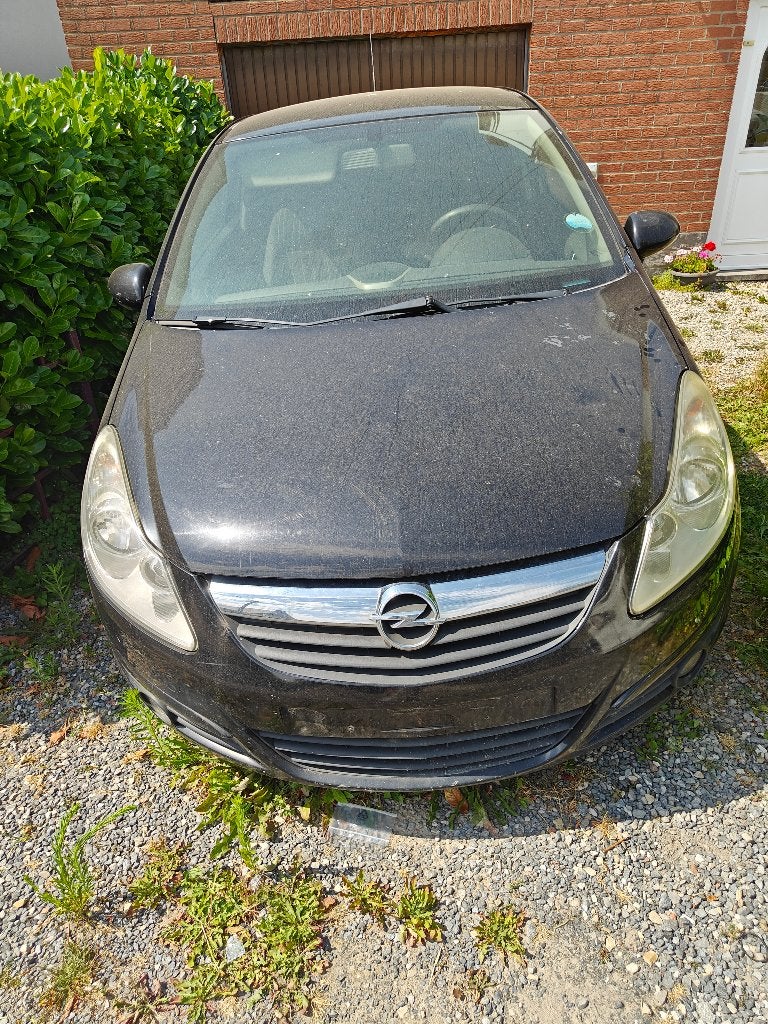 Opel corsa D, Auto's, Stof, Zwart, Zwart, 5 deurs