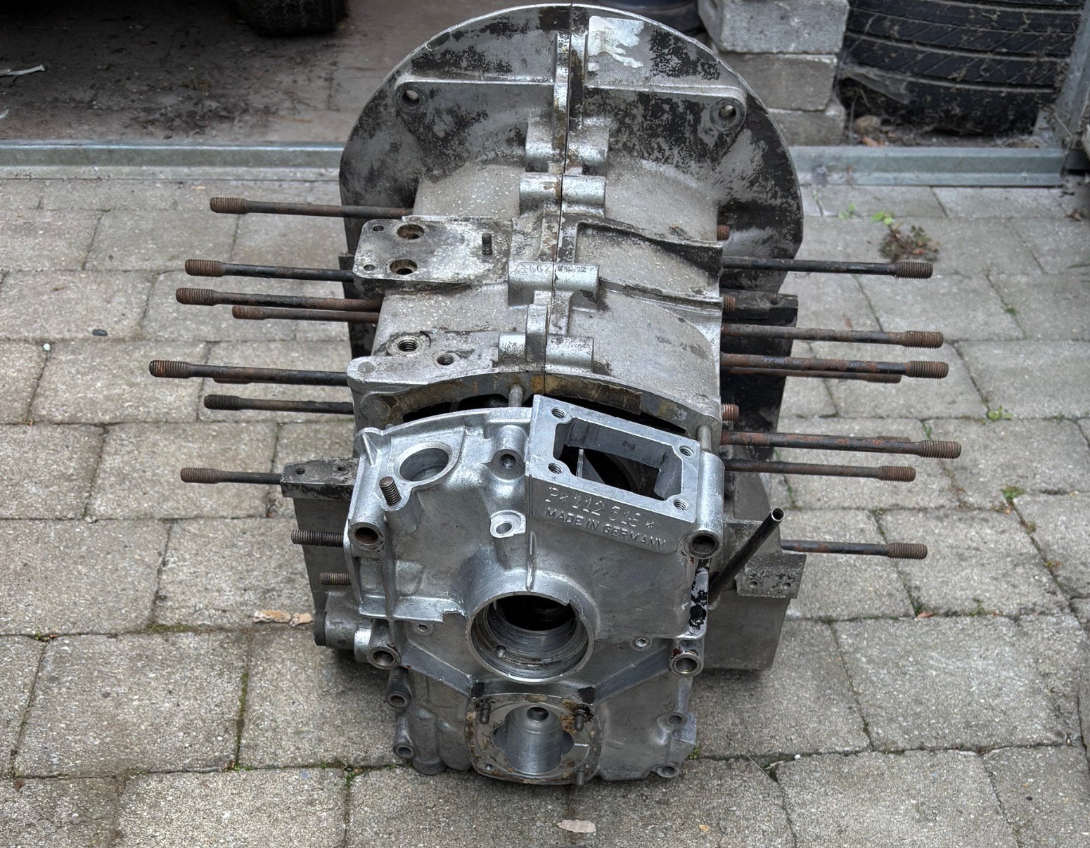 Carter moteur Porsche 356 1600 S 616/12, Enlèvement, Porsche