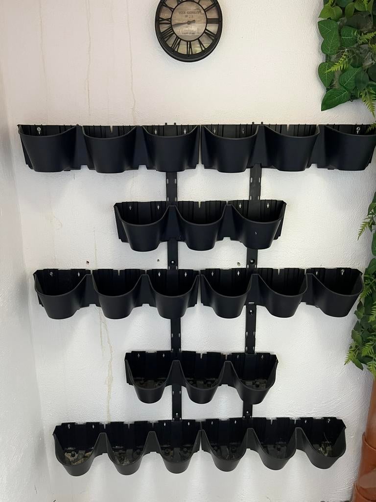 Plantenbakken voor verticale tuin, Tuin en Terras, Ophalen, Kunststof, Gebruikt, Rond