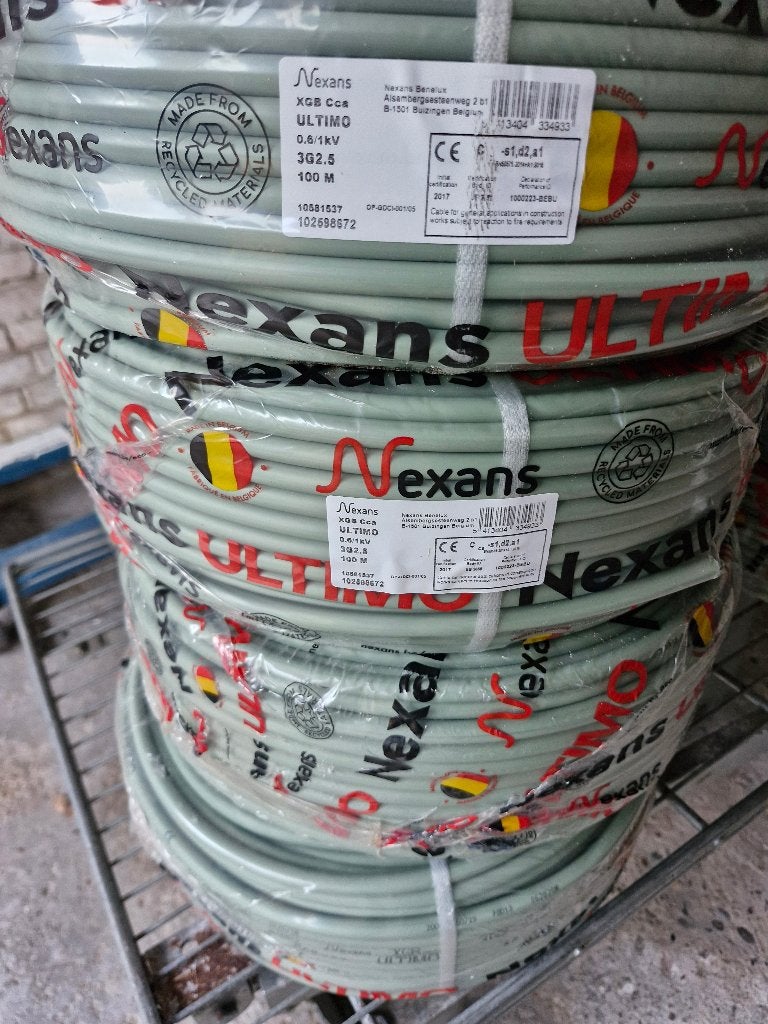 Xgb 3g2.5  / 5g6  nexsans, Ophalen, Nieuw, Kabel of Snoer