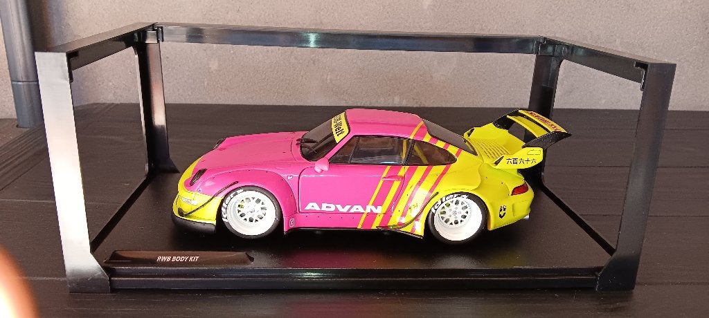 Modelauto Porsche RWB rally 1:18, Ophalen, Nieuw, Auto, Solido