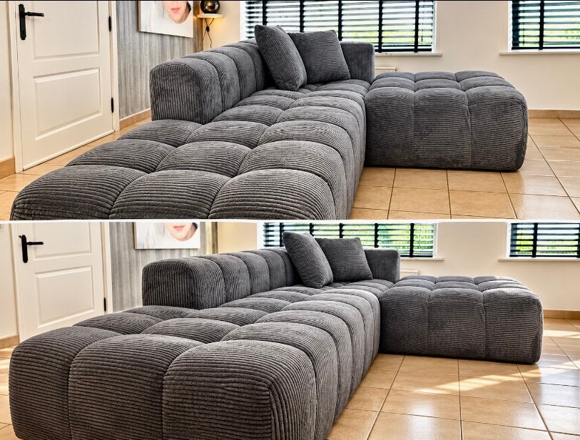 Rechte Angel sofa, Huis en Inrichting, Ophalen, Nieuw