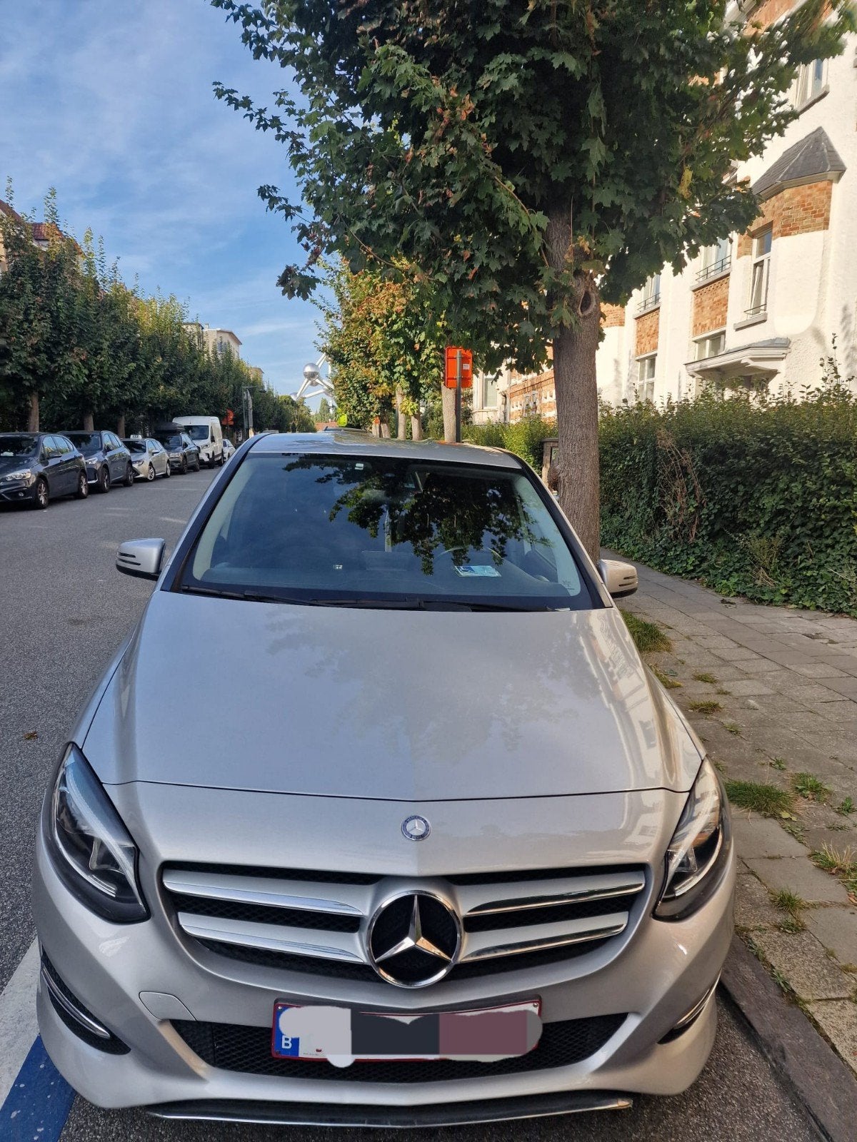 Mercedes Classe B 180 Diesel 2015, Autos, Argent ou Gris, Achat, Euro 6, Boîte manuelle